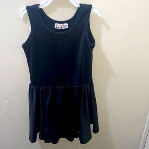 DotDot Smile Black Dress 2T